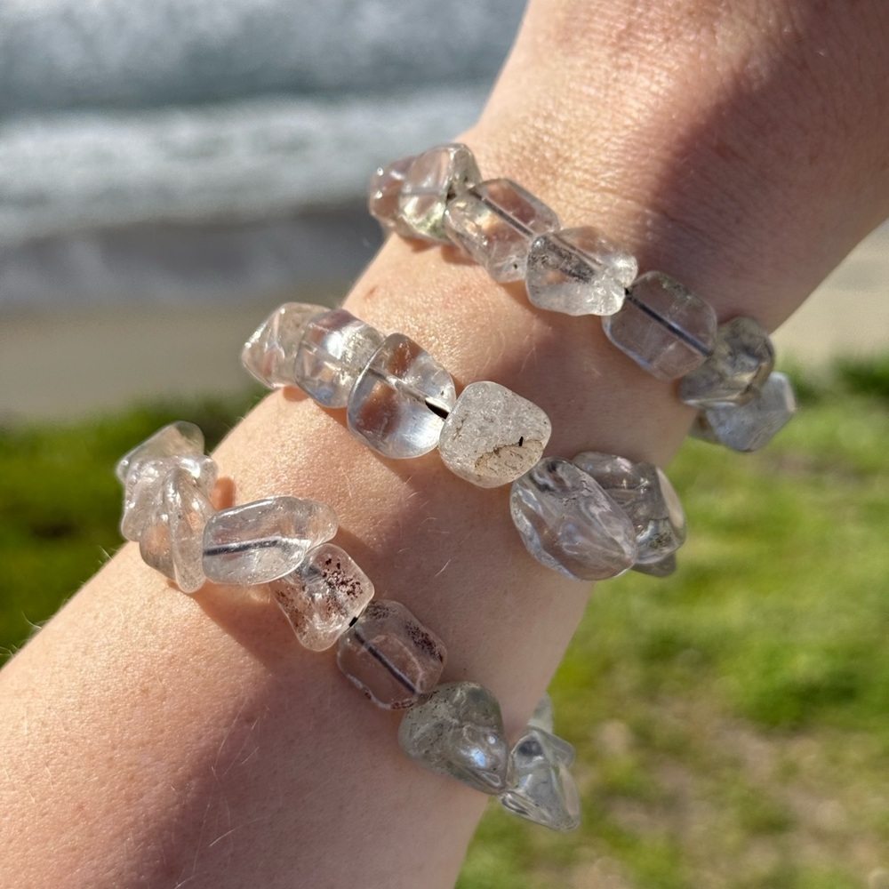 Nautral Clear Quartz Bracelet